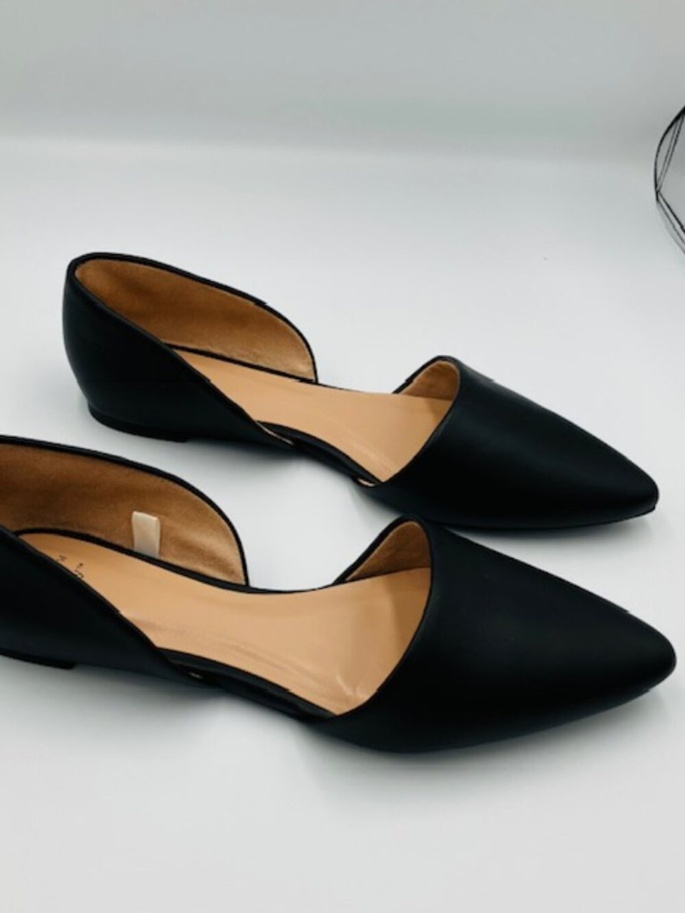 A New Day Women's black cut out flats New Size 8 - Picture 2 of 4